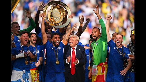 Chelsea Wins Trophy… But Trump Steals the Spotlight in Bizarre Pitch Invasion