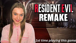 👻 playing Resident Evil 1 FOR THE FIRST TIME! | at the cabin