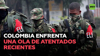 Una ola de atentados sacude a Colombia