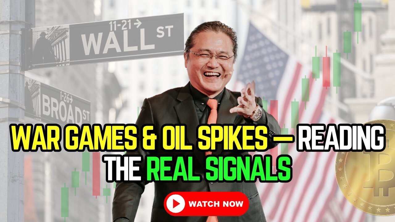 🛢️ War Games & Oil Spikes — Reading the Real Signals