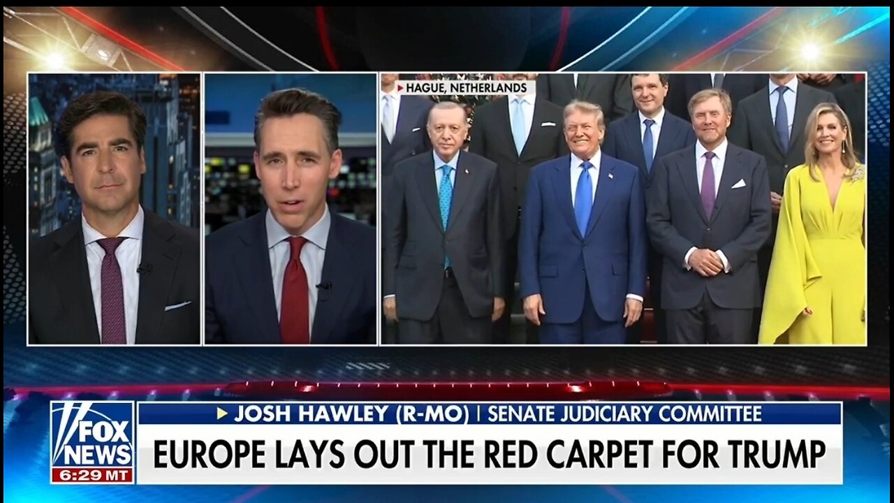 Sen Josh Hawley: NATO Needs To Step Up