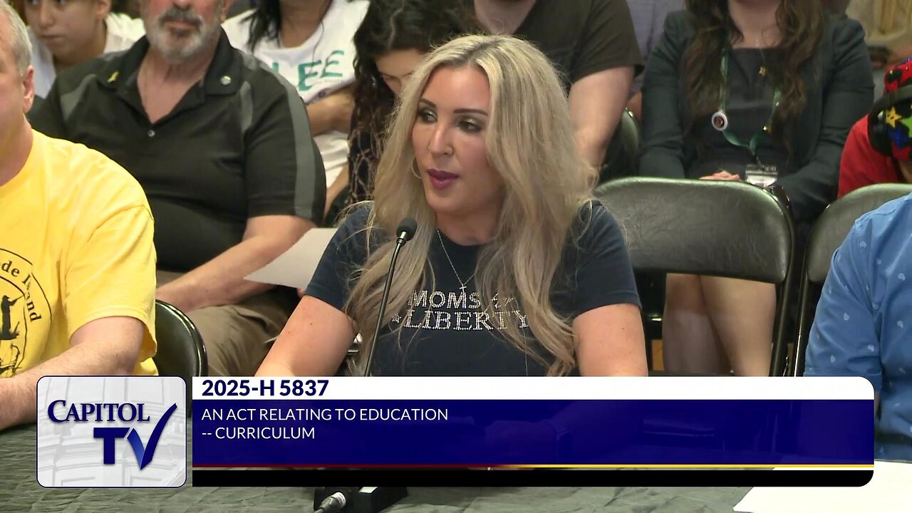 Amy Rodrigues Supports RI H5837 Which Empowers Parents Or Guardians Over Any Curriculum Involving Sexual Content