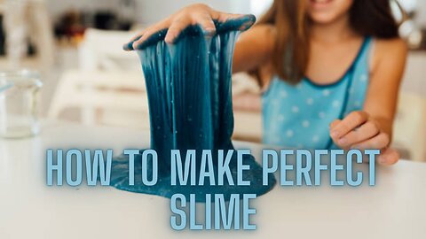 How to Make PERFECT SLIME For Kids: Easy Safe Recipe Tutorial | AMZG Kids