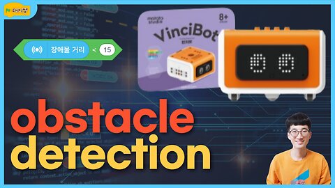 AI coding robot Vincibot obstacle detection