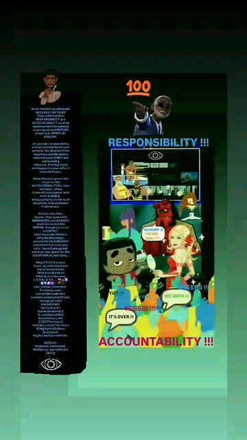 ▪︎RESPONSIBILITY AND ACCOUNTABILITY▪︎