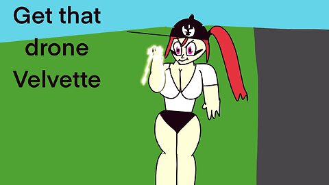 Velvette shooting down Marxist millennial drone