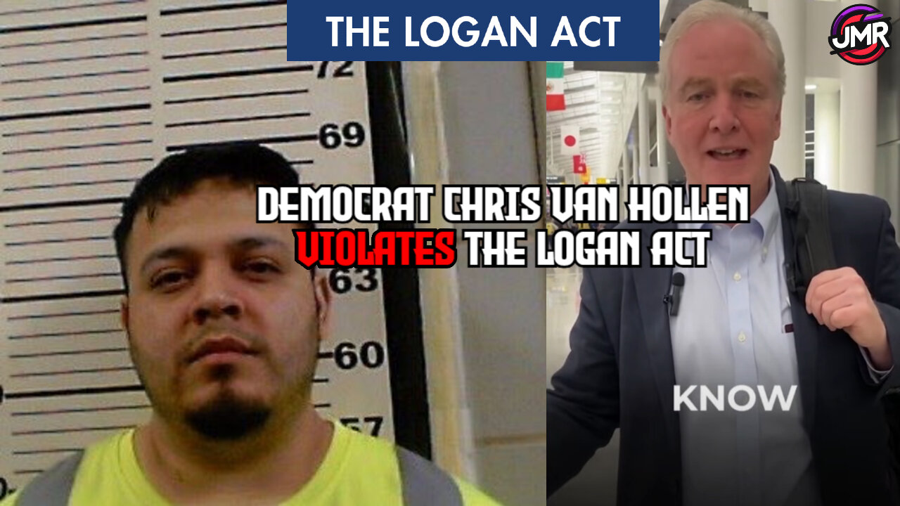 Democrat Chris Van Hollen Faces CRIMINAL CHARGE For Violating the logan act!