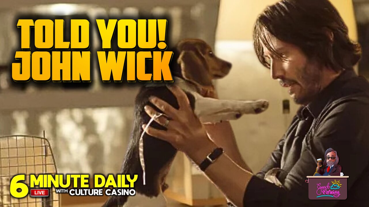 John Wick 5 Confirmed. Ballerina Trailer! - 6 Minute Daily - April 2nd