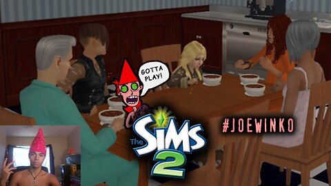 Catching Up the Valentinos - Sims 2 Live Stream (Dec 6th 2018) - Joe Winko