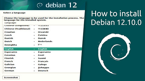 How to install Debian 12.10.0