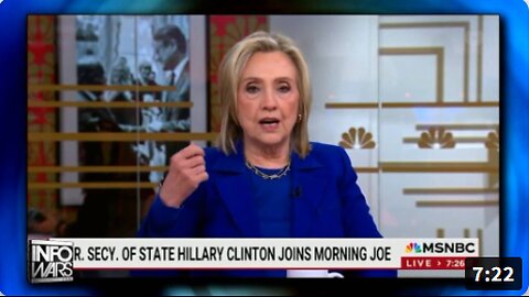 VIDEO: Hillary Clinton Goes On MSNBC To Say America Has Been Badly Damaged By White Christian Men Who Want To "Turn The Clock Back"