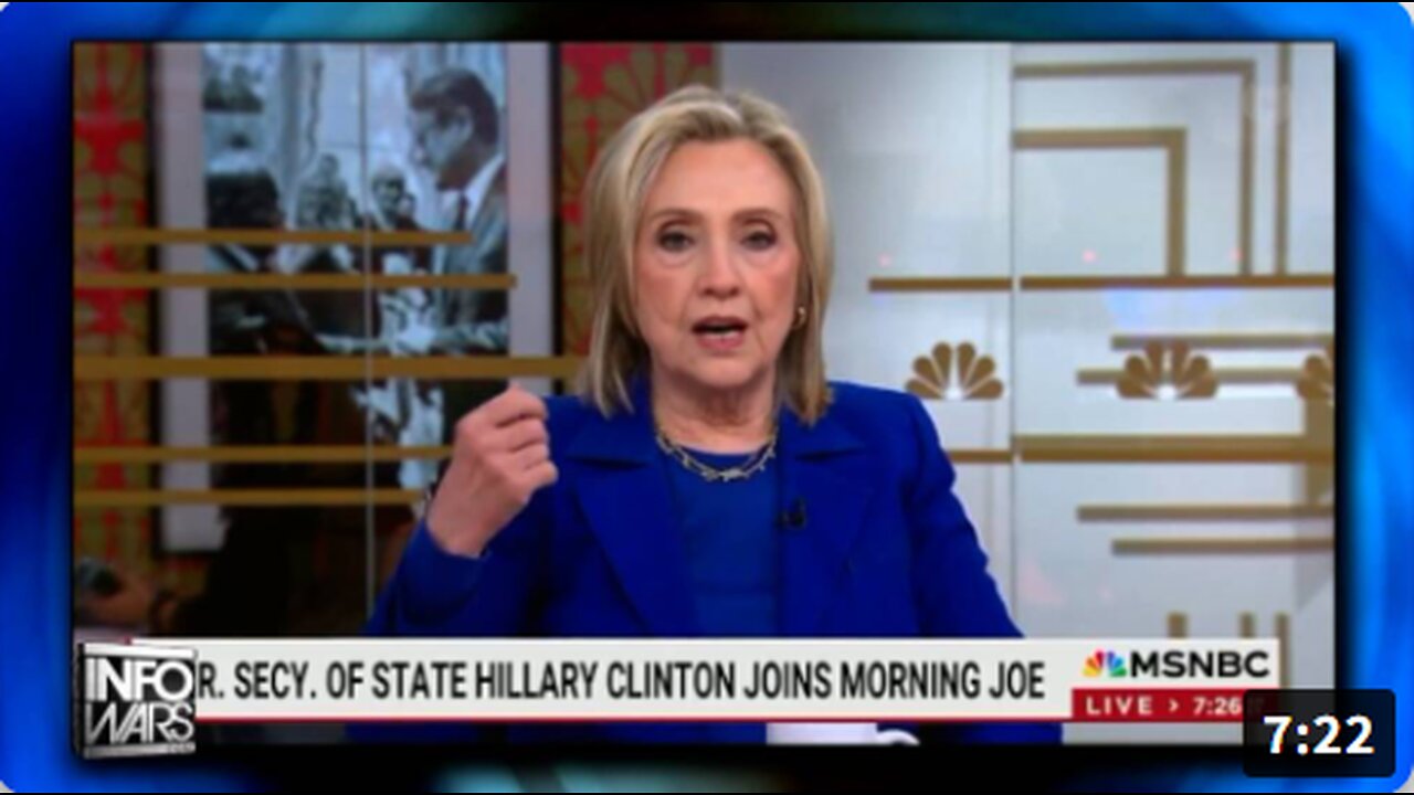 VIDEO: Hillary Clinton Goes On MSNBC To Say America Has Been Badly Damaged By White Christian Men Who Want To "Turn The Clock Back"