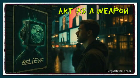 🖼️ Why Art Is The Most Dangerous Weapon In The Truth Movement 𓂃🖌