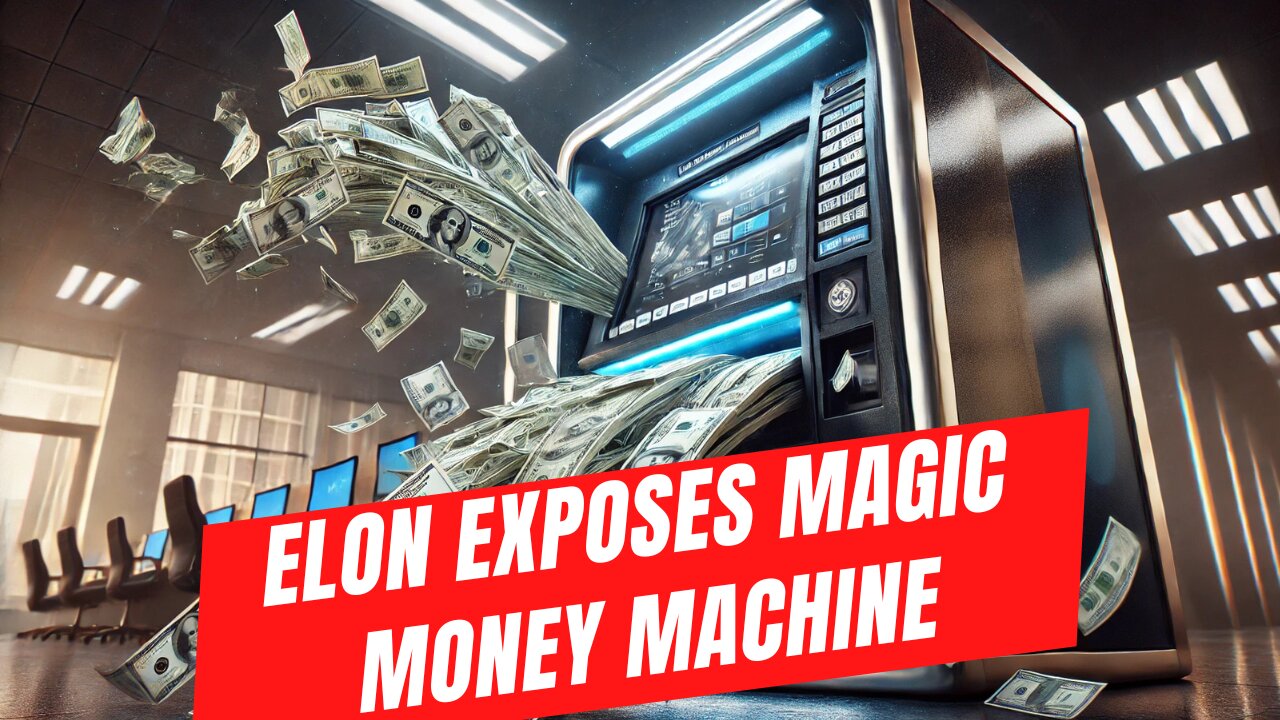 Elon Exposes Government's Magic Money Machines