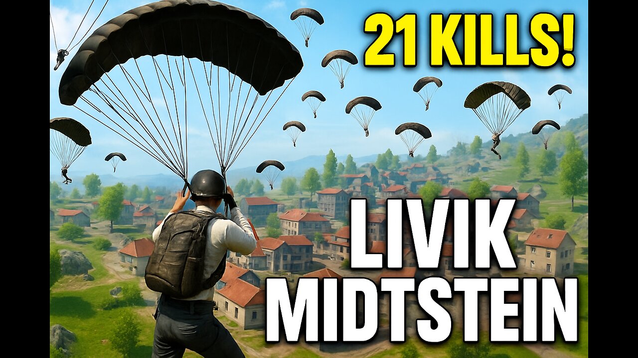 21 KILLS in LIVIK Midtstein Drop! | PUBG Mobile Intense Gameplay #rumblegameplay #pubgmobile #pubg