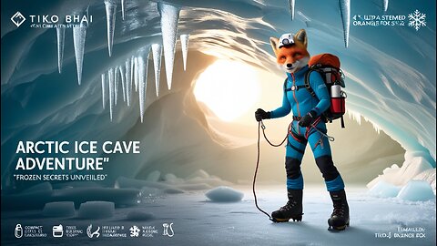 ❄️ Arctic Ice Cave Adventure | Frozen Wonders of the North 🌨️