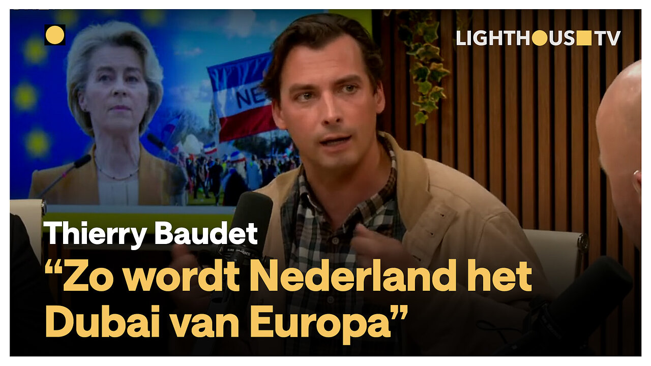 Thierry Baudet presenteert plan voor een succesvolle Nexit