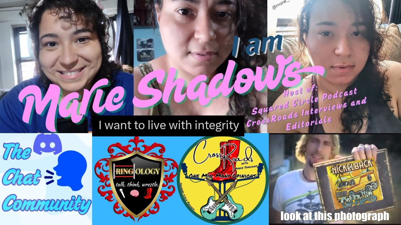 Marie Shadows Check In with Squared Circle Podcast listeners. 8.13.25