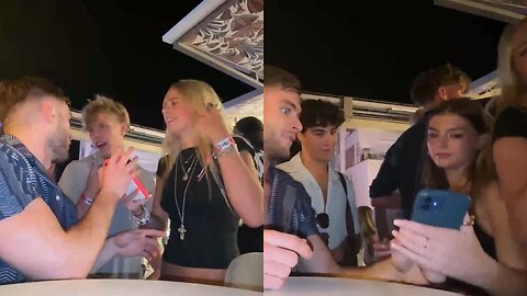 Ed Matthews Takes Their Girls as Boyfriends Watch Helplessly