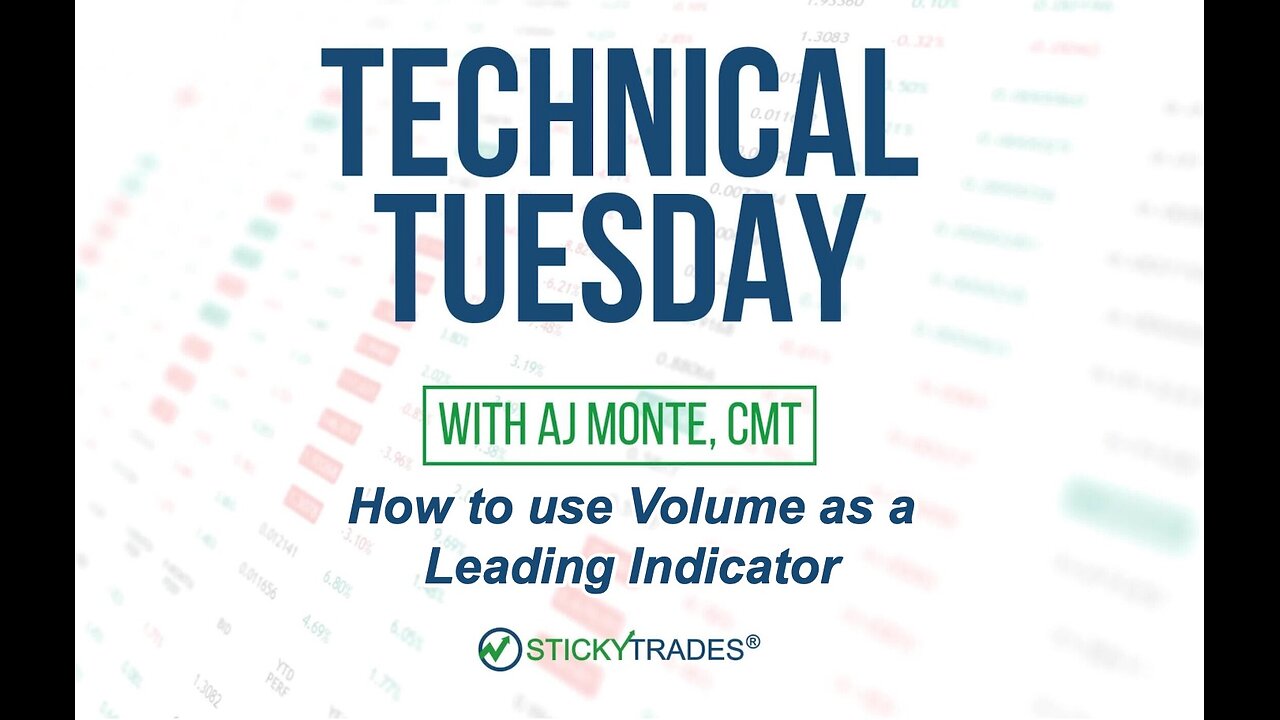 How to use Volume as a Leading Indicator for predicting price pivots.