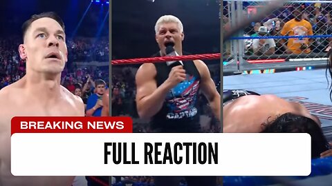 Saturday Night Main Event Was Amazing, Cody Rhodes Return, Cena Runs Scared - Reaction