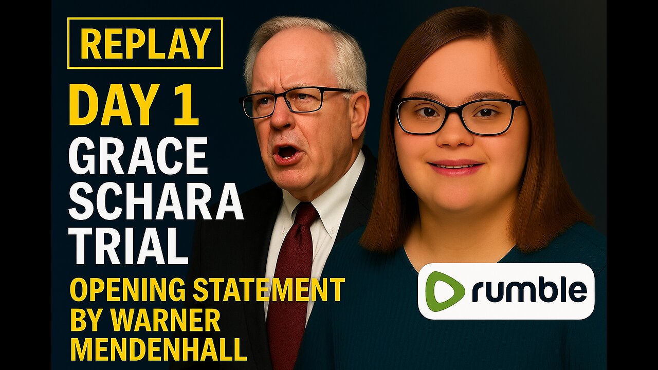 Grace Schara Trial – Day 1 REPLAY: Powerful Opening Statement by Warner Mendenhall