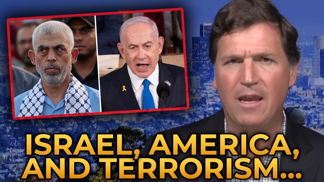 Tucker Carlson SLAMS Israel for Engaging in Mass Murder and Terrorism