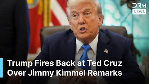 Trump Asked About Ted Cruz Remarks Calling Brendan Carr 'Mob Boss' Over Jimmy Kimme Threat