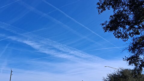 chemtrail in Sarasota florida