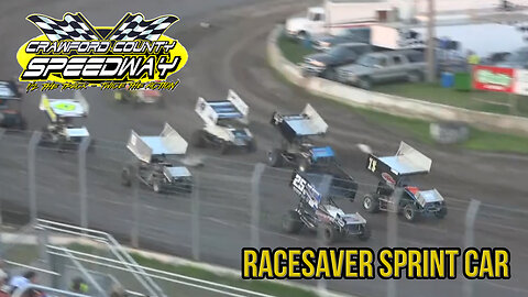 RaceSaver Sprint Car | Crawford County Speedway | 7-2-2021