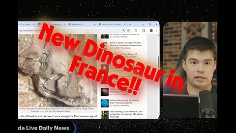New Dinosaur Species Discovered in France...