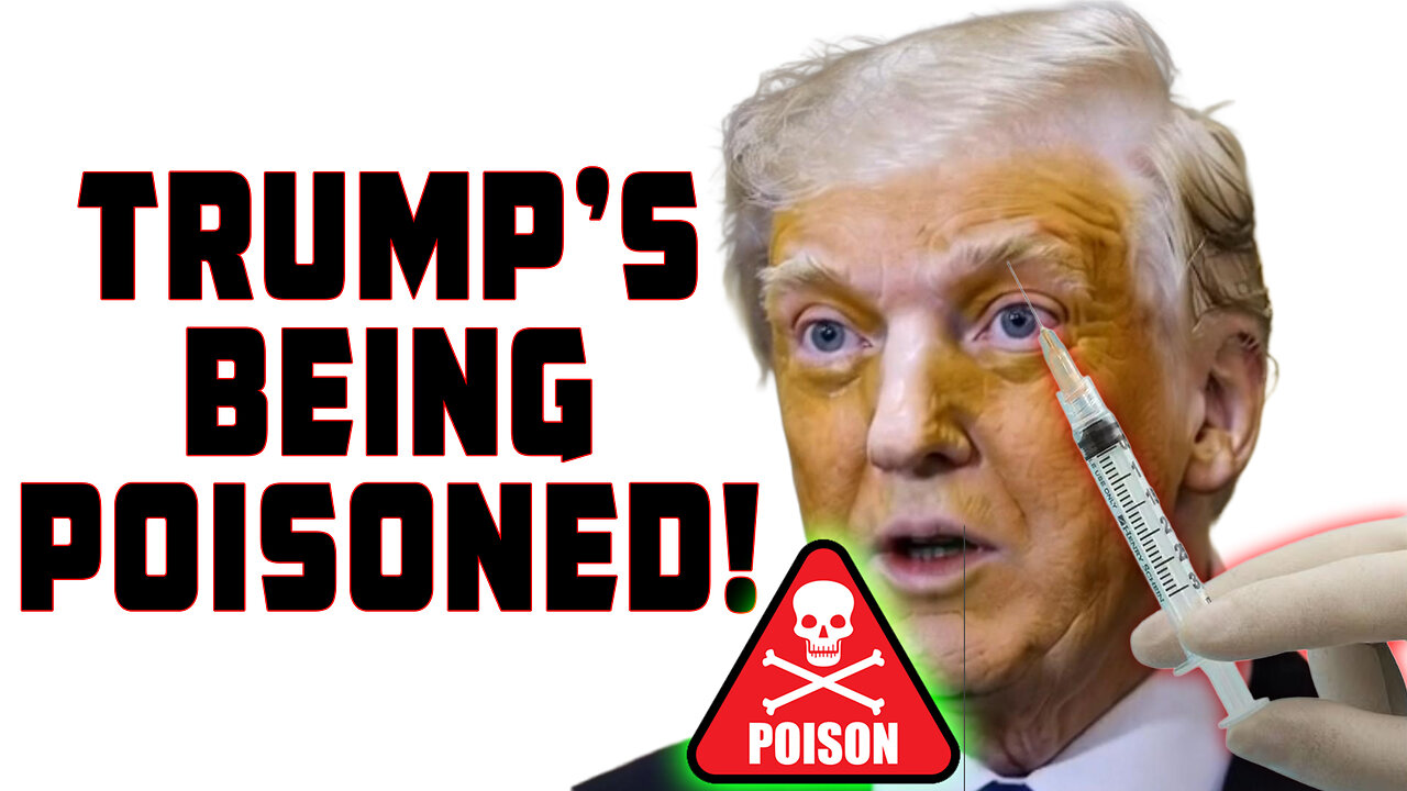 Trump's being poisoned to make him psychotic. It's not Alzheimer's. It's weaponized drugs!