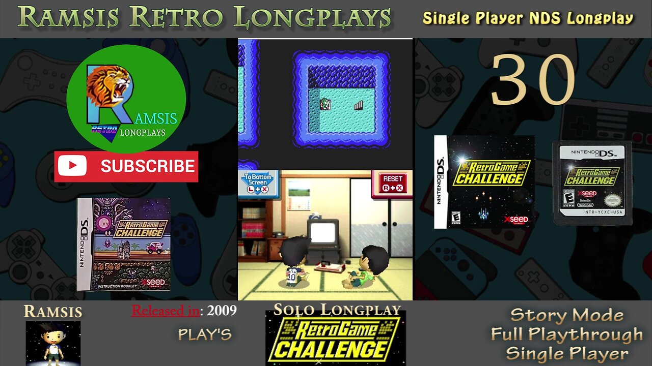 Retro Game Challenge | Nintendo DS Game | 2009 | Guadia Quest | Episode #30 | Retroplay