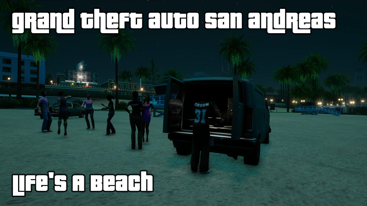 GTA: San Andreas – The Definitive Edition | Mission #14: LIFE'S A BEACH