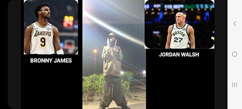 CELTICS VS LAKERS SUMMA LEAGUE WAS LITT ENDIN BRONNY JAMES WENT OFF 19 POINTS DIS GONNA BE GUUD💪🏾🔵