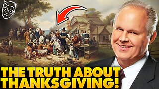 CHILLS: Rush Limbaugh Tells The TRUE Story of Thanksgiving | This is What Schools REFUSE to Teach