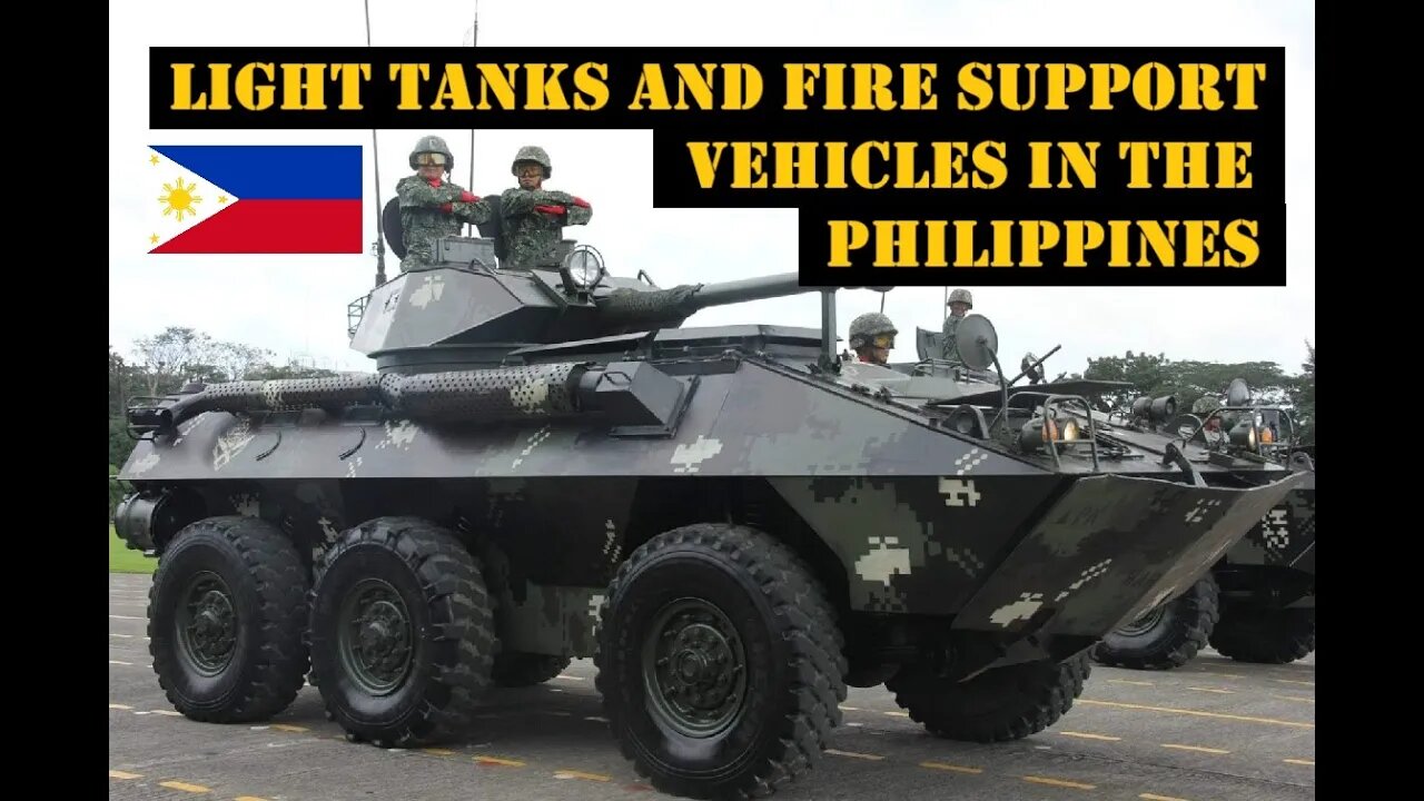 Light tanks and fire support vehicles in THE PHILIPPINES