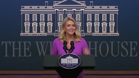 Press Secretary Karoline Leavitt Briefs Members of the New Media, Apr. 29, 2025