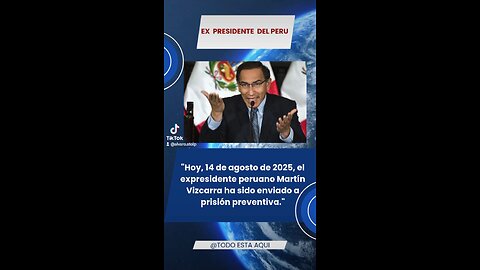 Vizcarra Preso