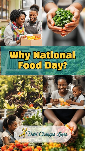 𝗪𝗵𝘆 𝗡𝗮𝘁𝗶𝗼𝗻𝗮𝗹 𝗙𝗼𝗼𝗱 𝗗𝗮𝘆?🥗𝗟𝗲𝘁’𝘀 𝗺𝗮𝗸𝗲 𝙢𝙖𝙠𝙚 𝙖 𝙙𝙞𝙛𝙛𝙚𝙧𝙚𝙣𝙘𝙚! 💖