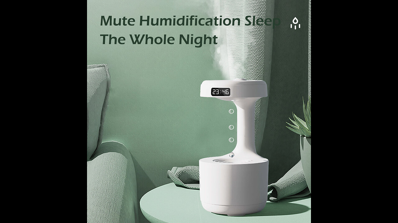 Meet the Ultrasonic Anti-Gravity Mist Maker!"