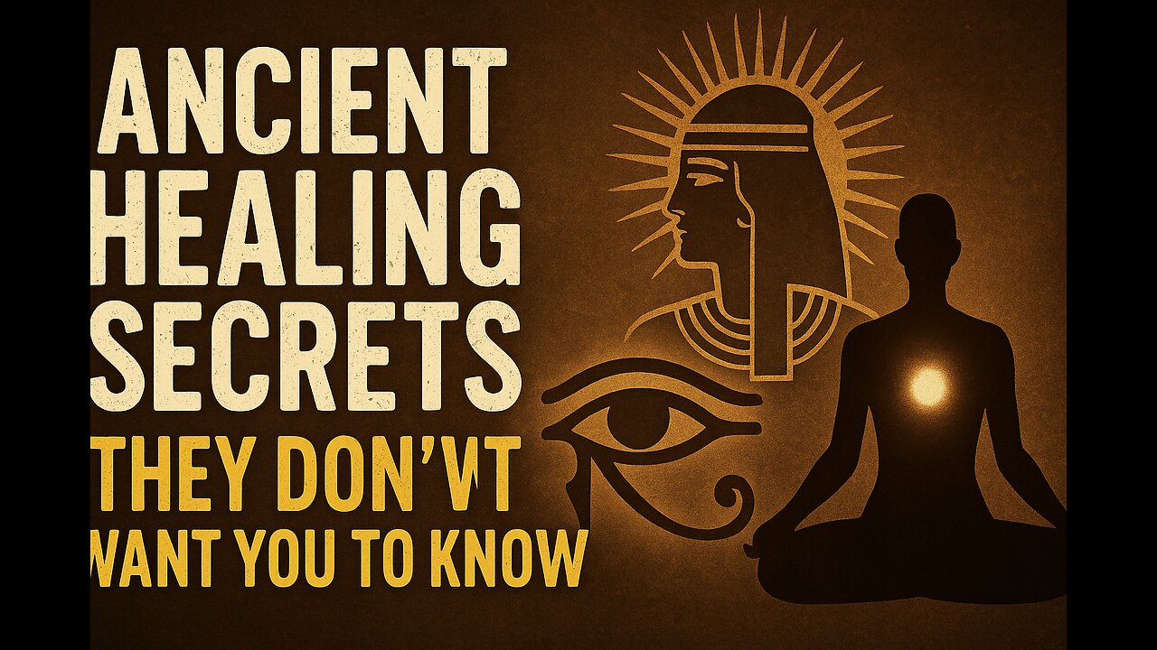Ancient Healing Secrets They Don’t Want You To Know – Lost Knowledge That Could Change Everything