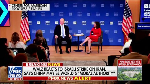 Tim Walz Says China May Be World’s ‘Moral Authority’
