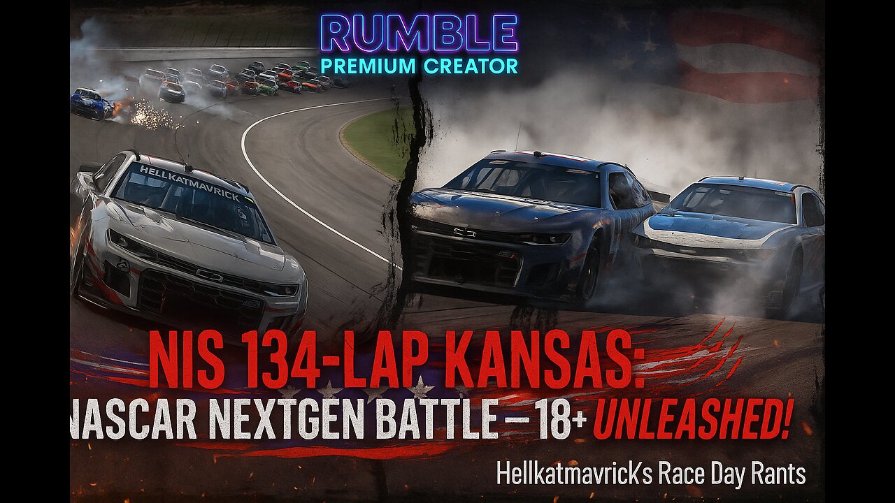 NIS 134-Lap Kansas Thunder: NASCAR NextGen Battle—18+ Unleashed!