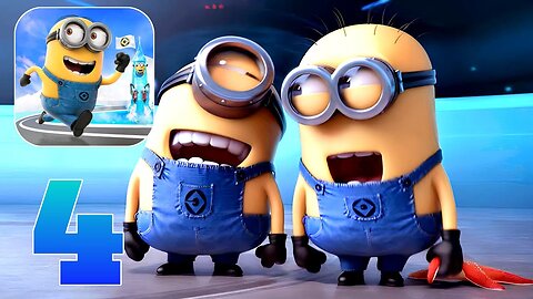 Minion Rush: Running Game - Gameplay Walkthrough | Part 4 (Android, iOS)