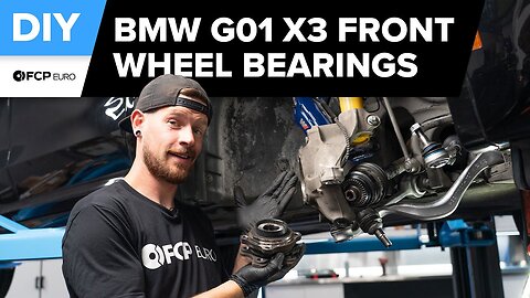 BMW X3 Front Wheel Bearing Replacement DIY (2018-2024 BMW G01 X3, G02 X4, M40i)