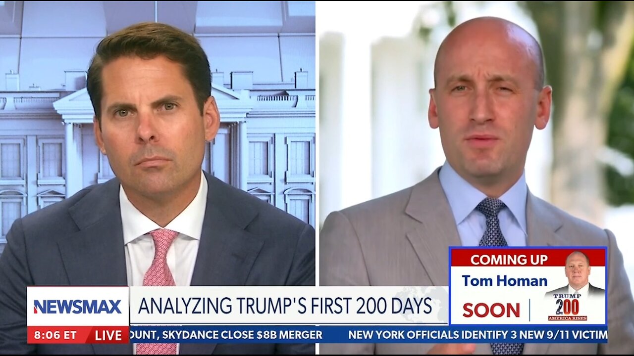 STEPHEN MILLER: ANALYZING TRUMP'S FIRST 200 DAYS