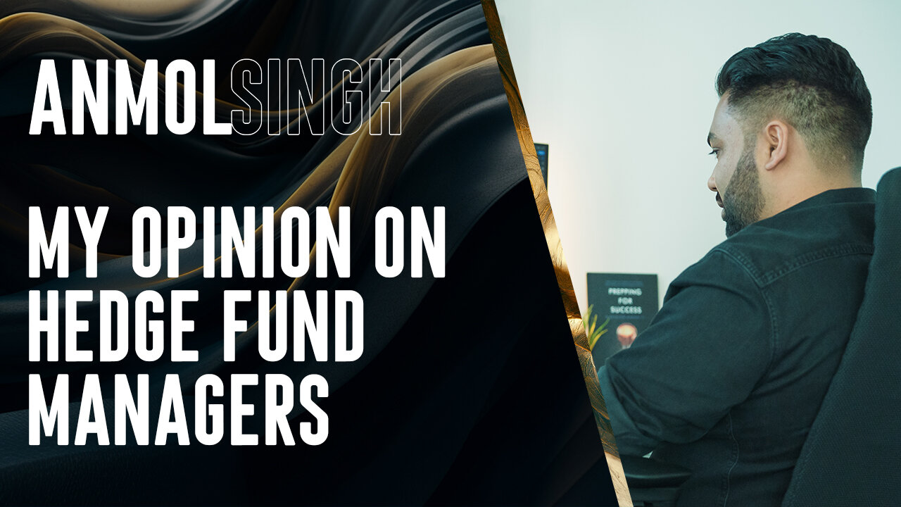 My Opinion on Hegde Fund Managers