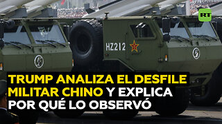 Trump comenta el desfile militar en China y explica por qué lo vio