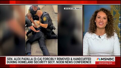MSNBC Guest BLAMES Kristi Noem For Removal Of Senator?!